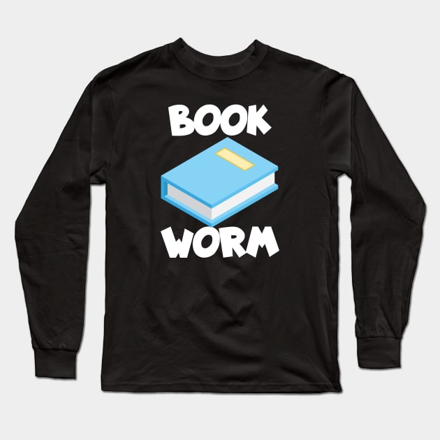 Bookworm Long Sleeve T-Shirt by maxcode